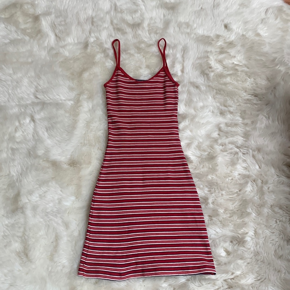 Brandy Melville red white and blue tank dress